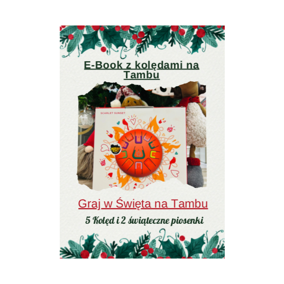 Zestaw nut do grania kolęd na bębenku Tambu